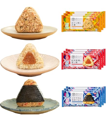 Amazon | 【冷凍 完全メシ DELI おにぎり】日清食品 和風おにぎり